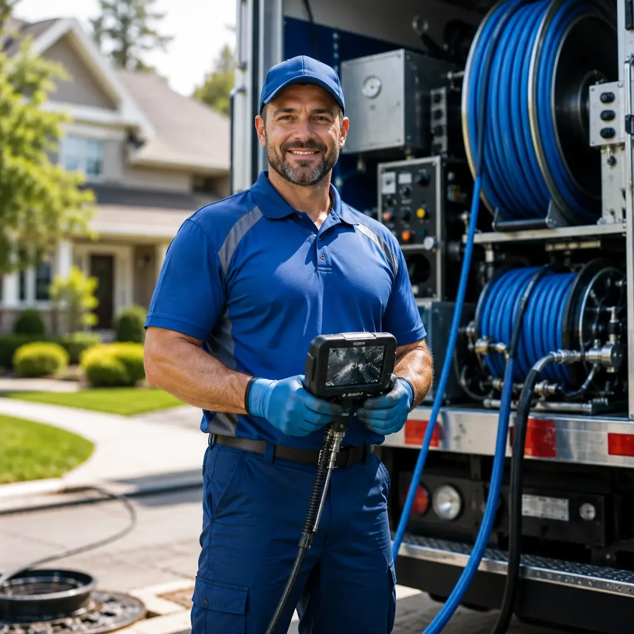 Local outdoor drain cleaning specialists in Myersville, MD